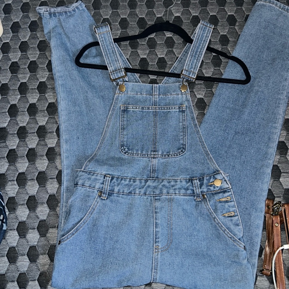 Denim Overalls